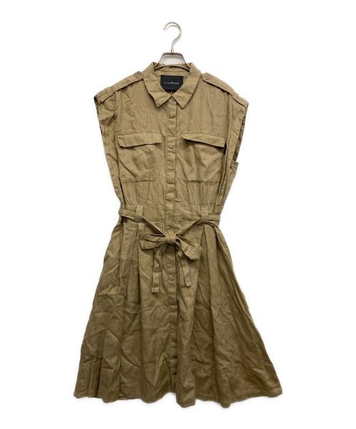 RICHMOND（リッチモンド）RICHMOND (リッチモンド) ノースリーブワンピース ベージュ サイズ:S 未使用品の古着・服飾アイテム