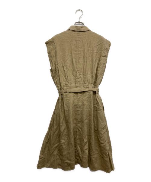 RICHMOND（リッチモンド）RICHMOND (リッチモンド) ノースリーブワンピース ベージュ サイズ:S 未使用品の古着・服飾アイテム