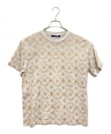 LOUIS VUITTON（ルイ ヴィトン）の古着「モノグラムプリントTシャツ」｜ベージュ