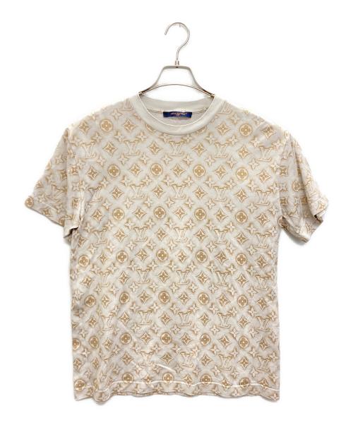 LOUIS VUITTON（ルイ ヴィトン）LOUIS VUITTON (ルイ ヴィトン) モノグラムプリントTシャツ ベージュ サイズ:SIZE Sの古着・服飾アイテム