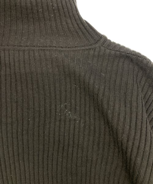 CELINE（セリーヌ）CELINE (セリーヌ) ハイネックニット ブラウン サイズ:38の古着・服飾アイテム