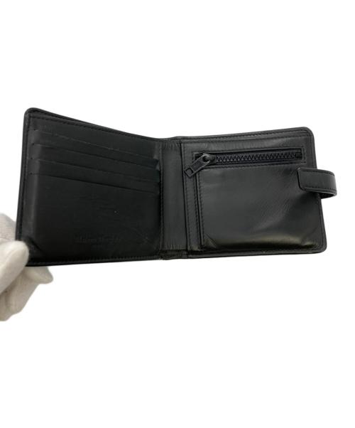 Maison Margiela（メゾンマルジェラ）Maison Margiela (メゾンマルジェラ) 2つ折り財布 ブラックの古着・服飾アイテム