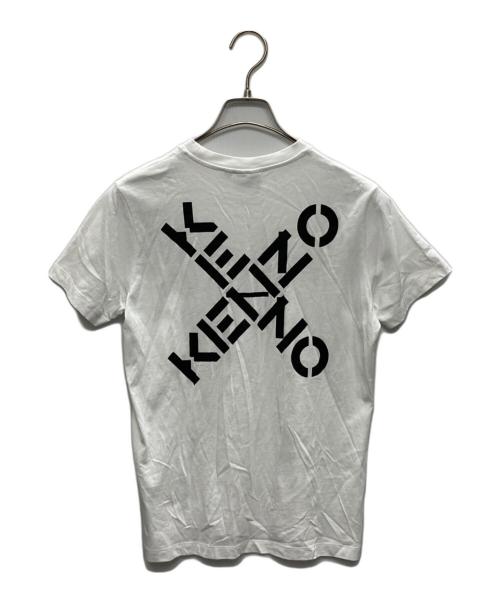 KENZO（ケンゾー）KENZO (ケンゾー) プリントカットソー ホワイト サイズ:ＸＳの古着・服飾アイテム