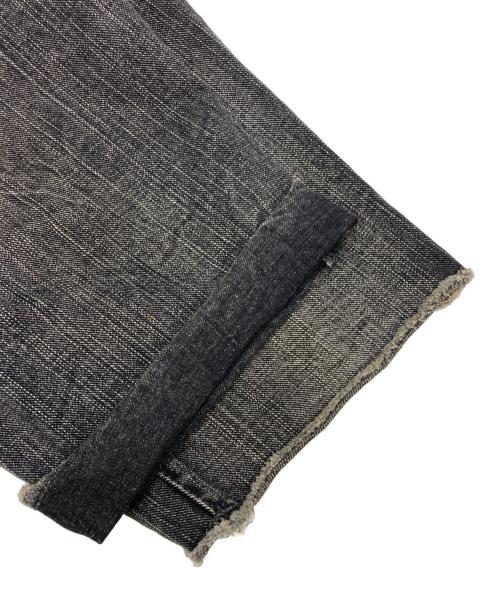 NUMBER (N)INE（ナンバーナイン）NUMBER (N)INE (ナンバーナイン) ハーフデニムパンツ ブラック サイズ:SIZE　3の古着・服飾アイテム