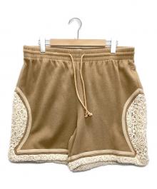 Aime Leon Dore（エメ レオン ドレ）の古着「Camel Hair Lace Shorts」｜ブラウン