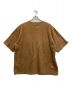 amok (アモク) PILE QUILTING TEE ブラウン サイズ:SIZE M：4000円