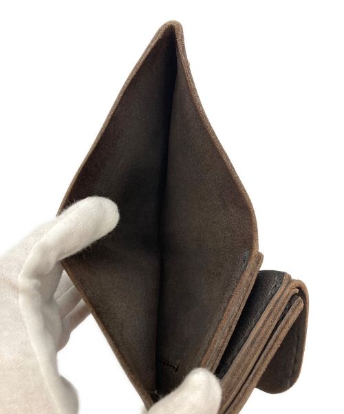 organ（オルガン）organ (オルガン) 2つ折り財布 ブラウンの古着・服飾アイテム