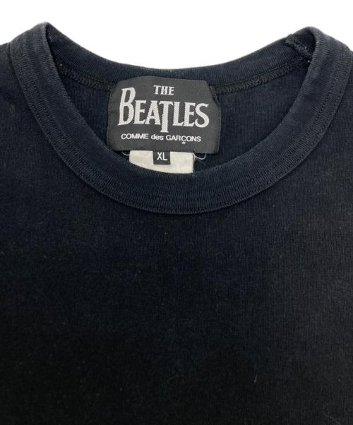 COMME des GARCONS（コムデギャルソン）COMME des GARCONS (コムデギャルソン) THE  BEATLES コラボプリントTシャツ ブラック サイズ:SIZE XLの古着・服飾アイテム