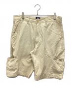 stussyステューシー）の古着「ハーフパンツ」｜ベージュ