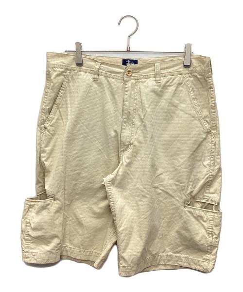 stussy（ステューシー）stussy (ステューシー) ハーフパンツ ベージュ サイズ:SIZE 34の古着・服飾アイテム