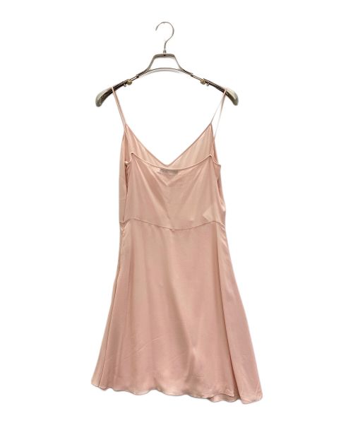 Christian Dior（クリスチャン ディオール）Christian Dior (クリスチャン ディオール) シルクワンピース ピンク サイズ:SIZE 38の古着・服飾アイテム