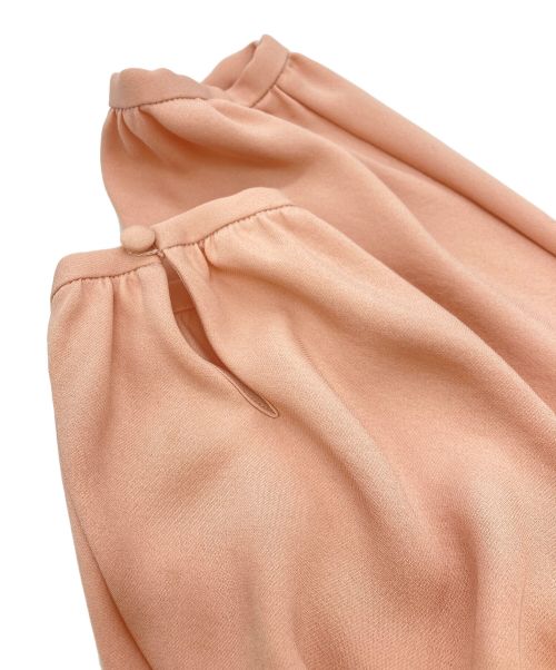 Christian Dior（クリスチャン ディオール）Christian Dior (クリスチャン ディオール) シルクワンピース ピンク サイズ:SIZE 38の古着・服飾アイテム