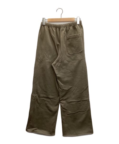 MARKAWARE（マーカウェア）MARKAWARE (マーカウェア) ORGANIC COTTON HEAVY FLEECE WIDE GYM PANTS ブラウン サイズ:SIZE 1の古着・服飾アイテム