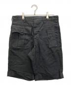 COMME des GARCONS HOMME PLUSコムデギャルソンオムプリュス）の古着「アシメポケットショートパンツ」｜ブラック