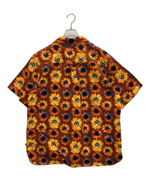 NIKE SB（ナイキエスビー）NIKE SB (ナイキエスビー) Short-Sleeve Woven Skate Button-Up オレンジ サイズ:SIZE XL　の古着・服飾アイテム