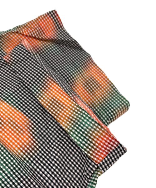 KENZO（ケンゾー）KENZO (ケンゾー) ブラックローズプリントシャツドレス マルチカラー サイズ:SIZE 36の古着・服飾アイテム