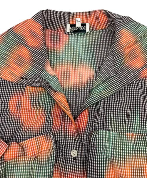 KENZO（ケンゾー）KENZO (ケンゾー) ブラックローズプリントシャツドレス マルチカラー サイズ:SIZE 36の古着・服飾アイテム