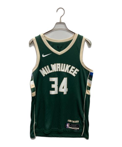 NIKE（ナイキ）NIKE (ナイキ) NBA (エヌビーエー) タンクトップ グリーン サイズ:SIZE　Mの古着・服飾アイテム