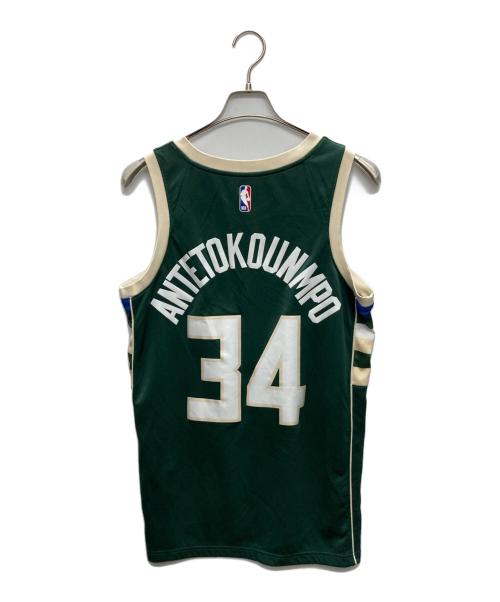 NIKE（ナイキ）NIKE (ナイキ) NBA (エヌビーエー) タンクトップ グリーン サイズ:SIZE　Mの古着・服飾アイテム
