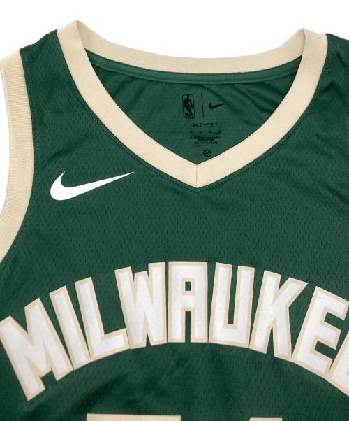 NIKE（ナイキ）NIKE (ナイキ) NBA (エヌビーエー) タンクトップ グリーン サイズ:SIZE　Mの古着・服飾アイテム