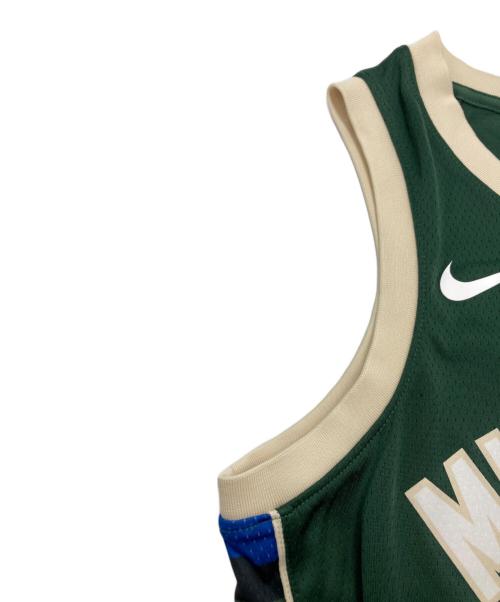 NIKE（ナイキ）NIKE (ナイキ) NBA (エヌビーエー) タンクトップ グリーン サイズ:SIZE　Mの古着・服飾アイテム