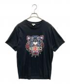 KENZOケンゾー）の古着「プリントTシャツ」｜ブラック
