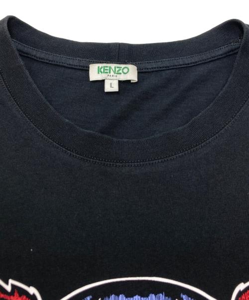 KENZO（ケンゾー）KENZO (ケンゾー) プリントTシャツ ブラック サイズ:Lの古着・服飾アイテム