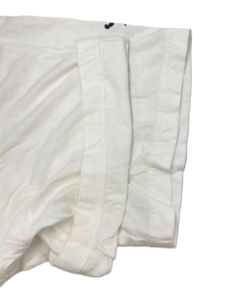 Yohji Yamamoto pour homme（ヨウジヤマモト プールオム）Yohji Yamamoto pour homme (ヨウジヤマモト プールオム) コットン天竺YYHプリントTシャツ ホワイト サイズ:SIZE 3の古着・服飾アイテム