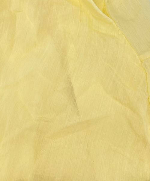 Katrin TOKYO（カトリーン トーキョー）Katrin TOKYO (カトリーン トーキョー) fluffy shoulder back tiered onepiece イエロー サイズ:Fの古着・服飾アイテム