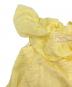 中古・古着 Katrin TOKYO (カトリーン トーキョー) fluffy shoulder back tiered onepiece イエロー サイズ:F：4000円
