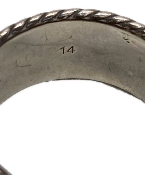 GUCCI（グッチ）GUCCI (グッチ) ダブルGリング サイズ:14(13-14号相当)の古着・服飾アイテム