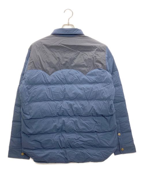 WOOLRICH（ウールリッチ）WOOLRICH (ウールリッチ) マウンテンダウンシャツ ネイビー サイズ:SIZE Mの古着・服飾アイテム