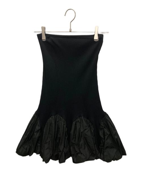 SORIN（ソリン）SORIN (ソリン) Rib Deformed Hem Bare Dress ブラック サイズ:SIZE Freeの古着・服飾アイテム
