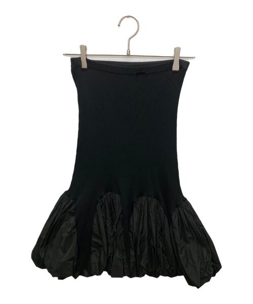 SORIN（ソリン）SORIN (ソリン) Rib Deformed Hem Bare Dress ブラック サイズ:SIZE Freeの古着・服飾アイテム