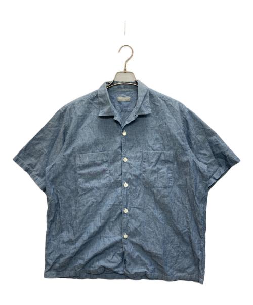 COMME des GARCONS HOMME（コムデギャルソン オム）COMME des GARCONS HOMME (コムデギャルソン オム) ジャンブレーオープンカラーシャツ スカイブルー サイズ:不明の古着・服飾アイテム