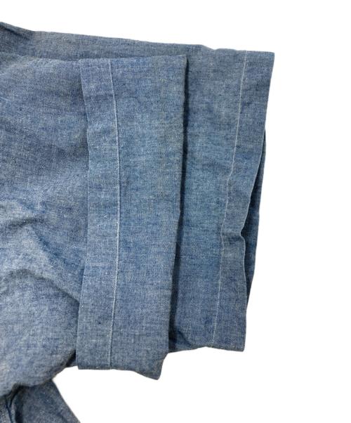 COMME des GARCONS HOMME（コムデギャルソン オム）COMME des GARCONS HOMME (コムデギャルソン オム) ジャンブレーオープンカラーシャツ スカイブルー サイズ:不明の古着・服飾アイテム