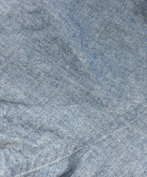 COMME des GARCONS HOMME（コムデギャルソン オム）COMME des GARCONS HOMME (コムデギャルソン オム) ジャンブレーオープンカラーシャツ スカイブルー サイズ:不明の古着・服飾アイテム