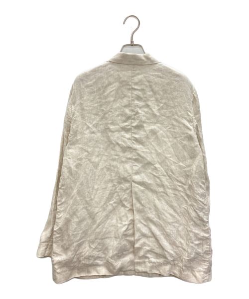 Spick and Span（スピック＆スパン）Spick and Span (スピックアンドスパン) リネンエアリージャケット ベージュ サイズ:SIZE 38の古着・服飾アイテム