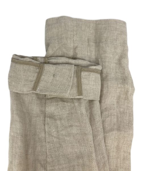 Spick and Span（スピック＆スパン）Spick and Span (スピックアンドスパン) リネンエアリージャケット ベージュ サイズ:SIZE 38の古着・服飾アイテム
