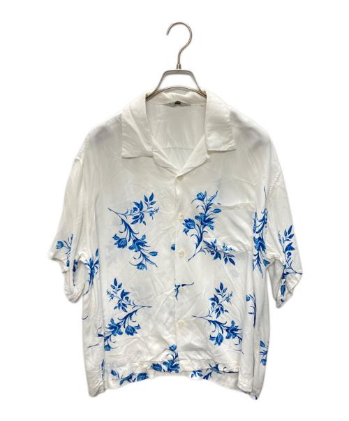 UNUSED（アンユーズド）UNUSED (アンユーズド) アロハシャツ ホワイト サイズ:SIZE 3の古着・服飾アイテム