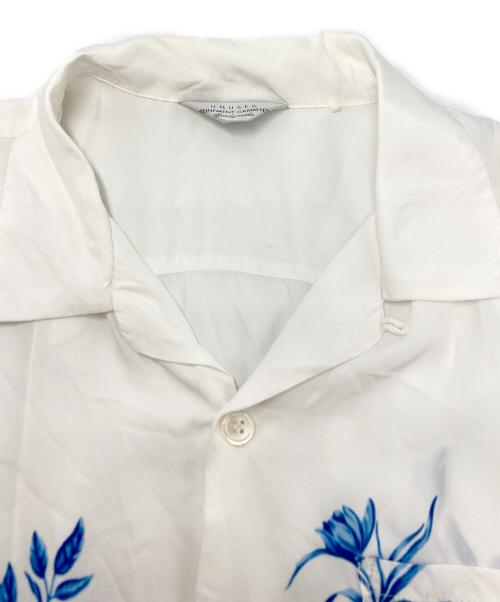 UNUSED（アンユーズド）UNUSED (アンユーズド) アロハシャツ ホワイト サイズ:SIZE 3の古着・服飾アイテム