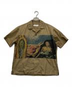 TOGA VIRILISトーガ ビリリース）の古着「半袖シャツ」｜ブラウン