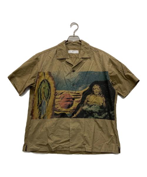 TOGA VIRILIS（トーガ ビリリース）TOGA VIRILIS (トーガ ビリリース) 半袖シャツ ブラウン サイズ:48の古着・服飾アイテム