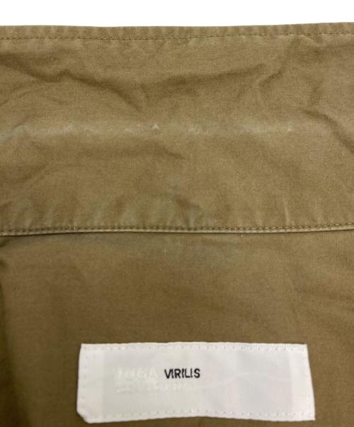 TOGA VIRILIS（トーガ ビリリース）TOGA VIRILIS (トーガ ビリリース) 半袖シャツ ブラウン サイズ:48の古着・服飾アイテム