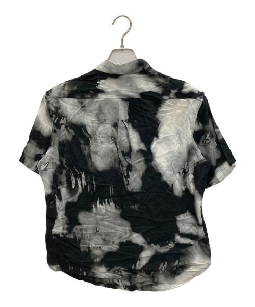 Saint Laurent Paris（サンローランパリ）Saint Laurent Paris (サンローランパリ) タイダイシルクシャツ グレー サイズ:SIZE 40の古着・服飾アイテム