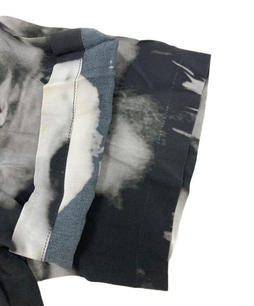 Saint Laurent Paris（サンローランパリ）Saint Laurent Paris (サンローランパリ) タイダイシルクシャツ グレー サイズ:SIZE 40の古着・服飾アイテム