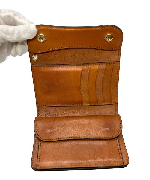 WILDSWANS（ワイルドスワンズ）WILDSWANS (ワイルドスワンズ) 3つ折り財布 ブラウンの古着・服飾アイテム