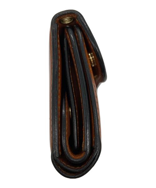 WILDSWANS（ワイルドスワンズ）WILDSWANS (ワイルドスワンズ) 3つ折り財布 ブラウンの古着・服飾アイテム