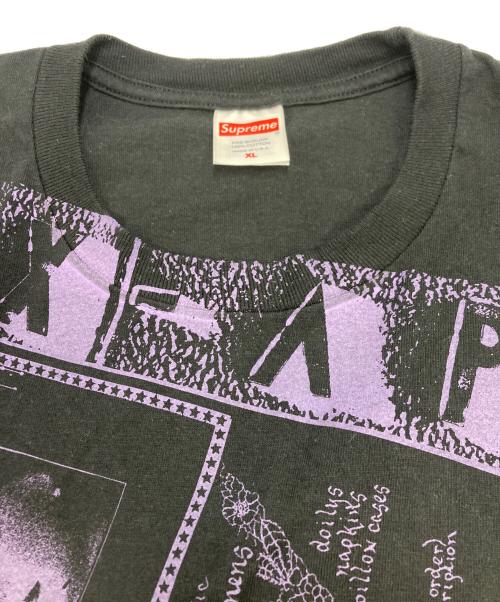 SUPREME（シュプリーム）SUPREME (シュプリーム) Collage Tee ブラック×パープル サイズ:SIZE XLの古着・服飾アイテム