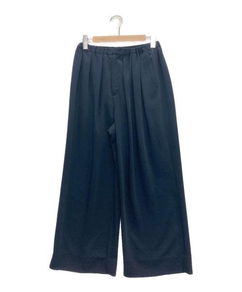 Graphpaper（グラフペーパー）Graphpaper (グラフペーパー) Satin gather pants ネイビー サイズ:SIZE 0の古着・服飾アイテム